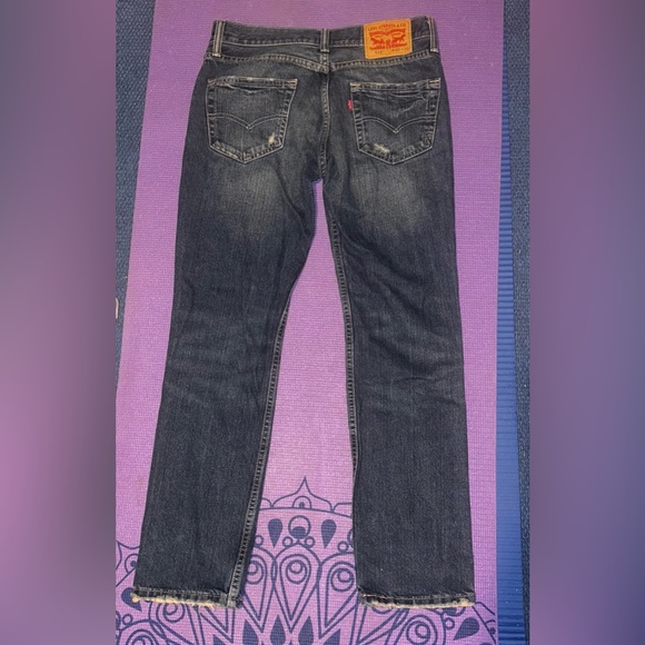 Men’s Levi’s ripped blue jeans - Picture 4 of 4